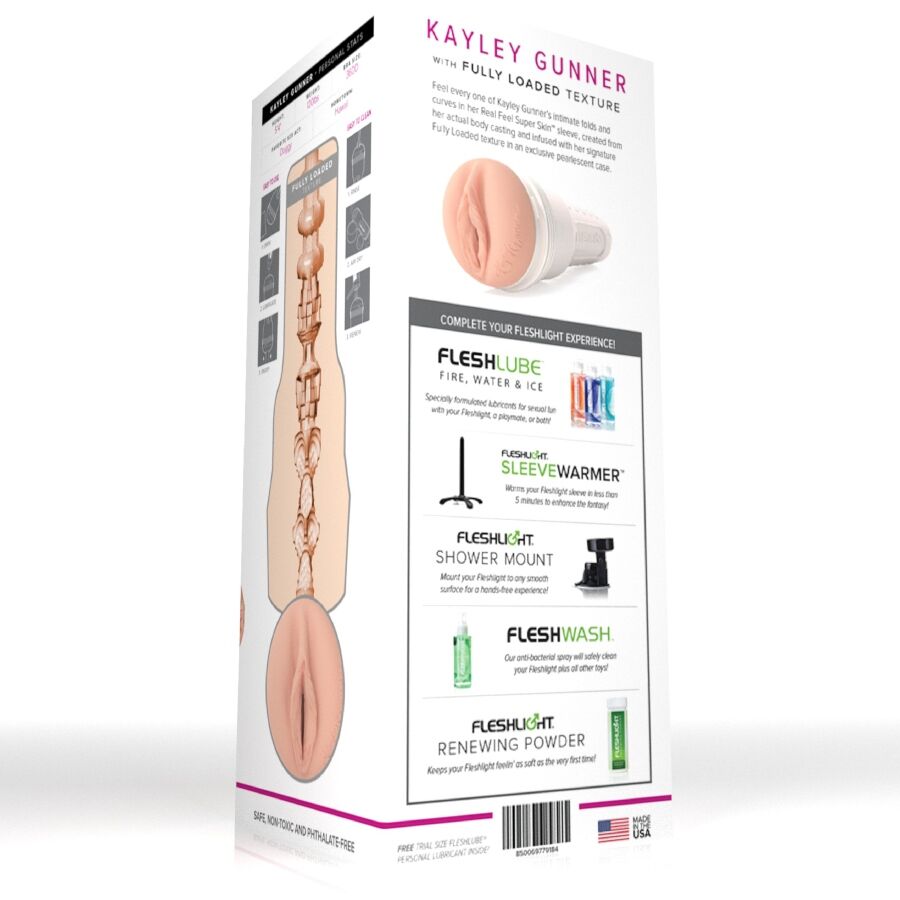 FLESHLIGHT GIRLS - KAYLEY GUNNER VAGINA MASTURBATOR