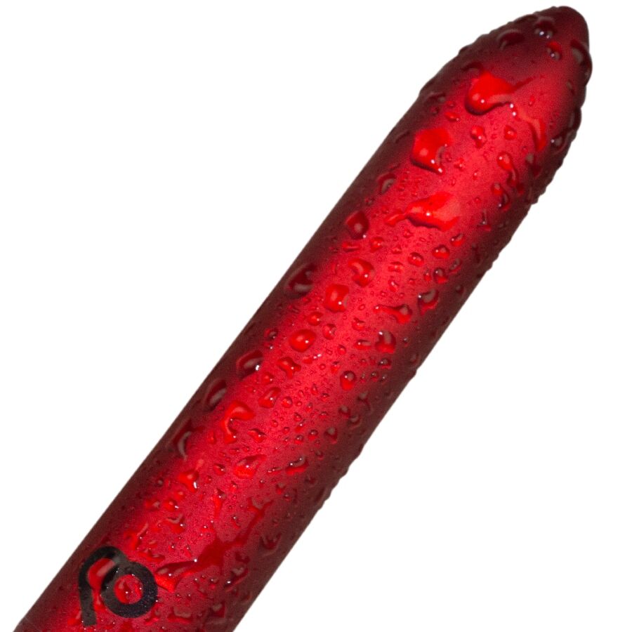 ROCKS-OFF - POPPY RED RECHARGEABLE VIBRATING BALL