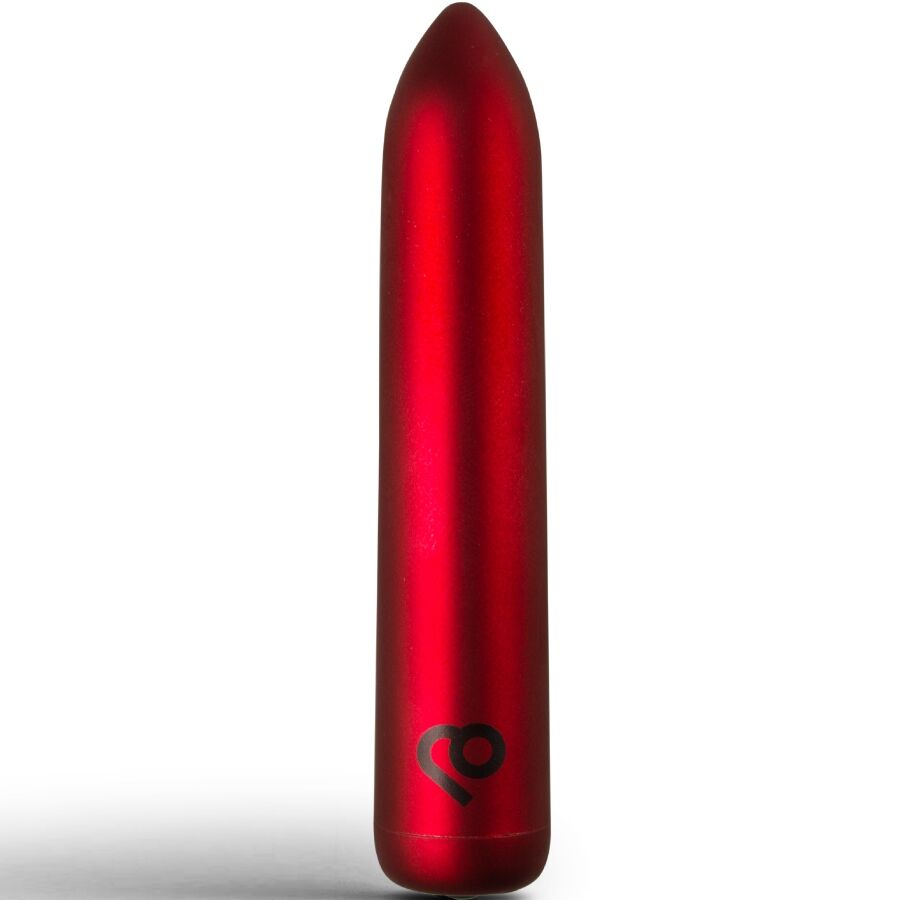 ROCKS-OFF - POPPY RED RECHARGEABLE VIBRATING BALL