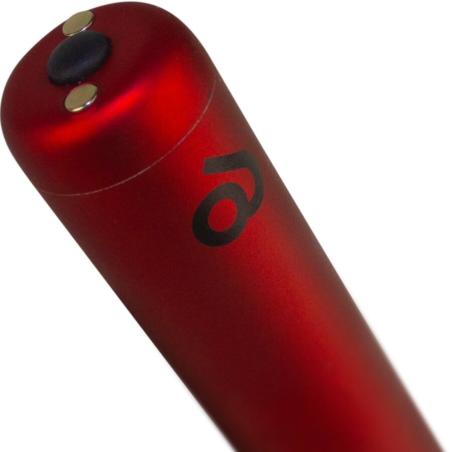 ROCKS-OFF - POPPY RED RECHARGEABLE VIBRATING BALL