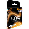 UNIQ - CLASSIC NON-LATEX CONDOMS 3 COUNT