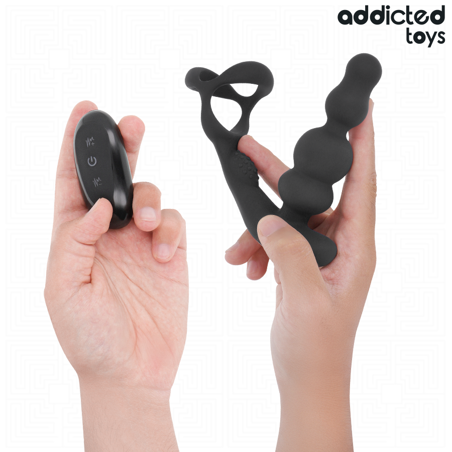 ADDICTED TOYS - ROTATING REMOTE CONTROL PROSTATE MASSAGER