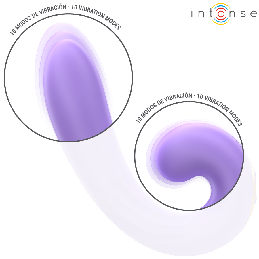 INTENSE - MERYL DOUBLE VIBRATION CLITORAL STIMULATOR