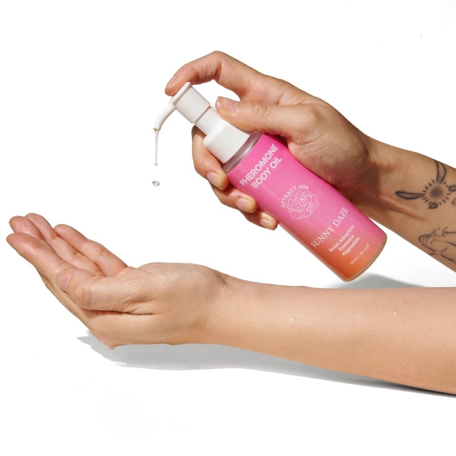 EYE OF LOVE - SUNNY DAZE BLOOM PHEROMONE BODY OIL 120 ML