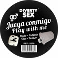 DIABLO PICANTE - WHITE BLANK DIE WITH POSITIONS AND CUBE