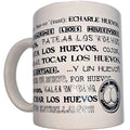 DIABLO PICANTE - WHITE MUG WITH SYNONYMOUS BALLS 370 ML