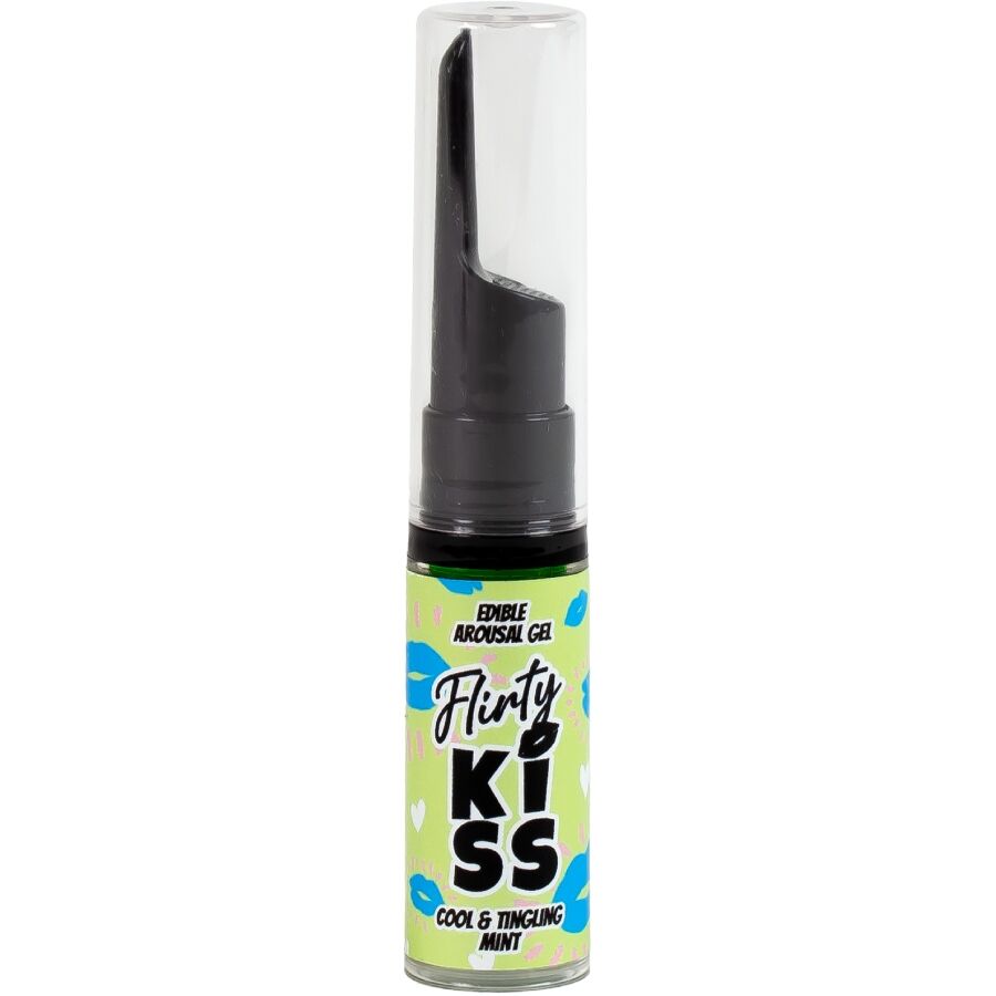 SECRETPLAY - NAUGHTY KISSES GELS WITH ORAL SEX EFFECTS STRAWBERRY & MINT 2 X 8 GR