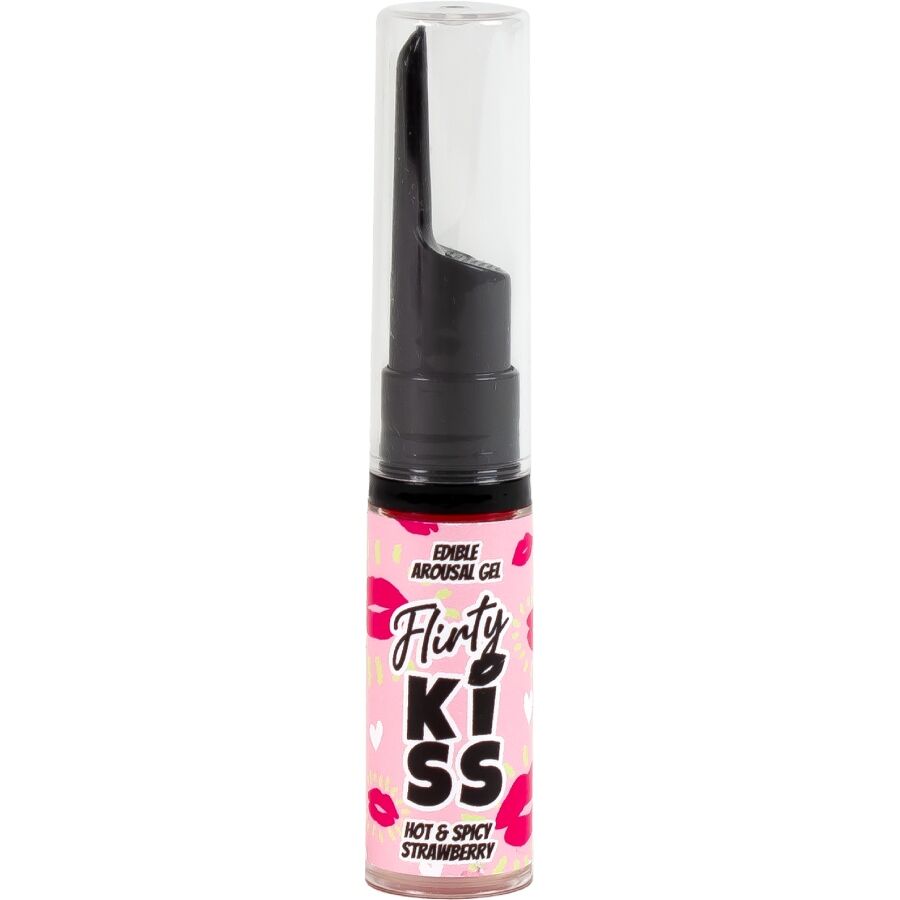 SECRETPLAY - NAUGHTY KISSES GELS WITH ORAL SEX EFFECTS STRAWBERRY & MINT 2 X 8 GR