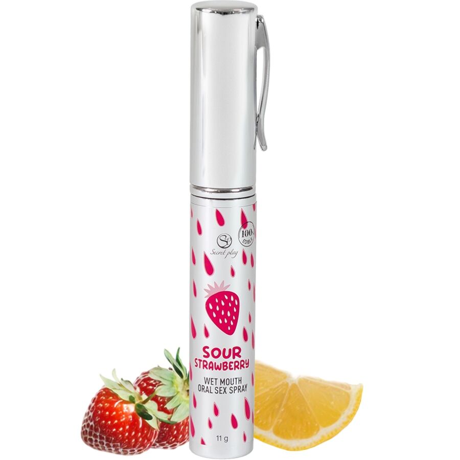 SECRETPLAY - STRAWBERRY SOUR ORAL SEX SPRAY