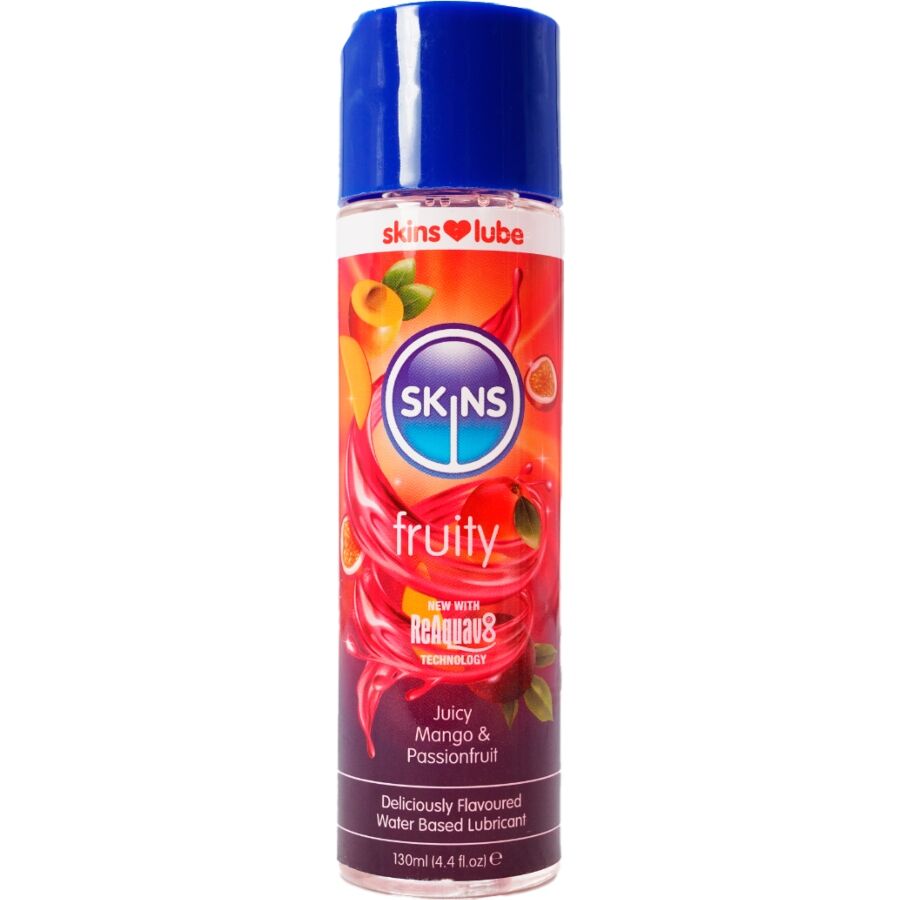 SKINS - MANGO & PASSION FRUIT WATER-BASED LUBRICANT 130 ML