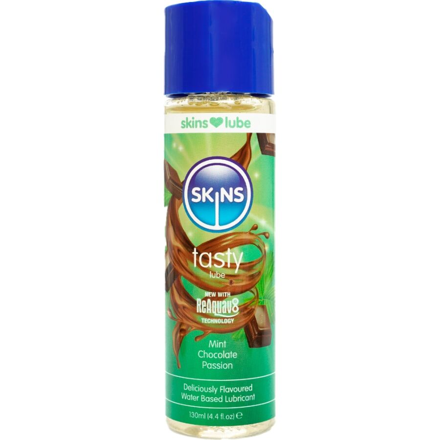 SKINS - DELICIOUS MINT AND CHOCOLATE WATER-BASED LUBRICANT 130 ML