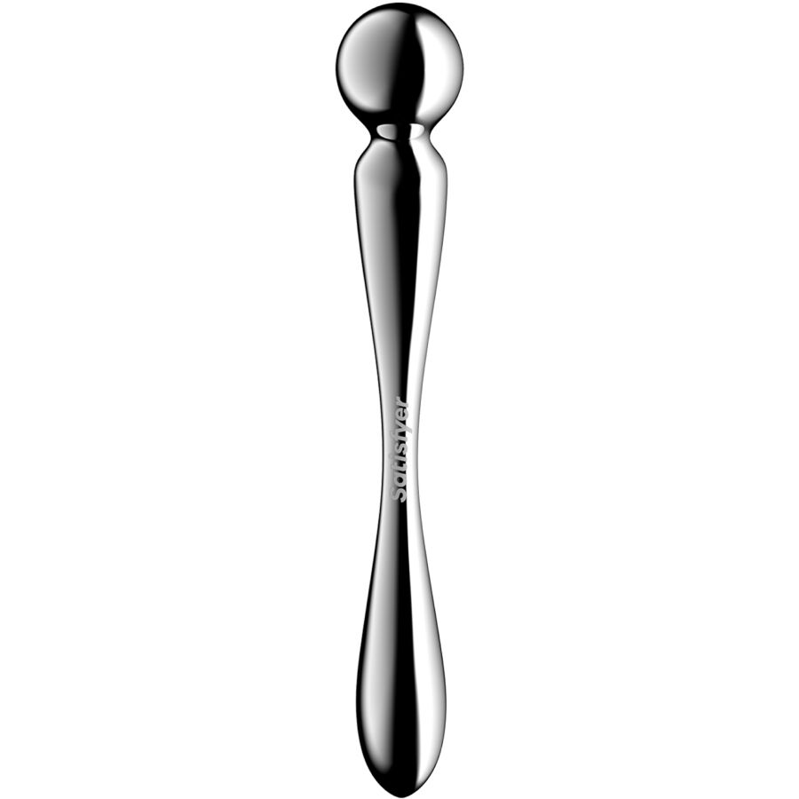 SATISFYER - STAR FORCE 2 DOUBLE STAINLESS STEEL COCK RING