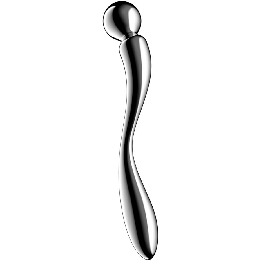 SATISFYER - STAR FORCE 2 DOUBLE STAINLESS STEEL COCK RING