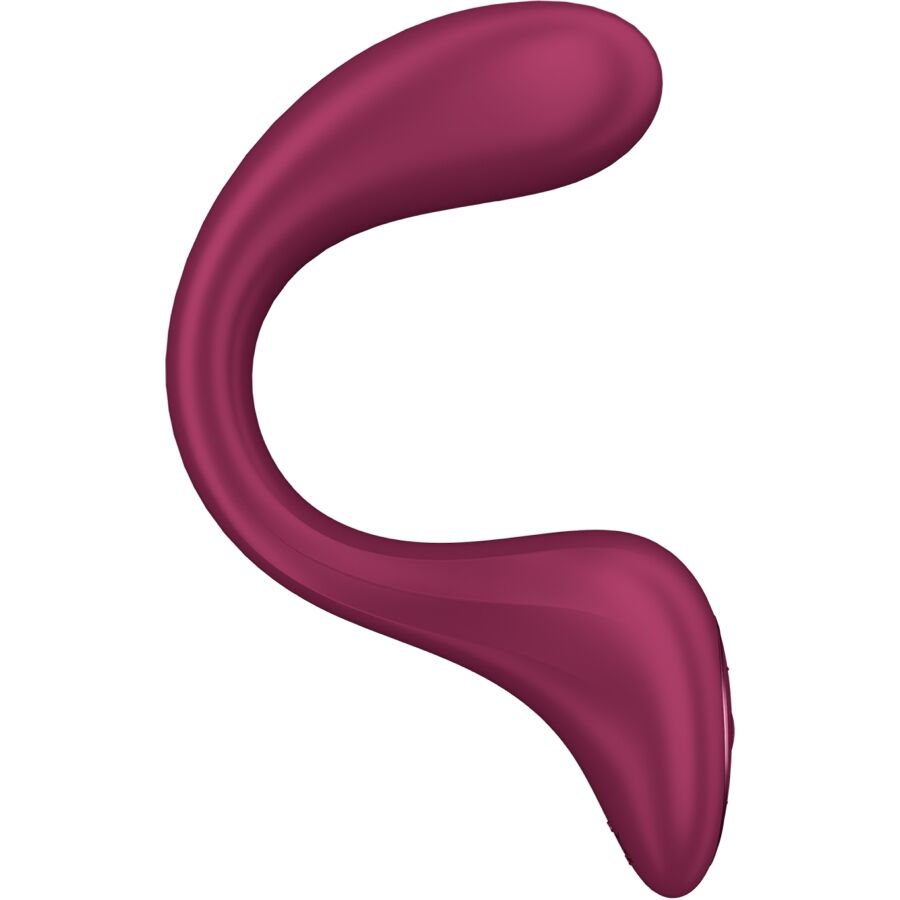 SATISFYER - G FOR GODDESS 2 RABBIT VIBRATOR BURGUNDY