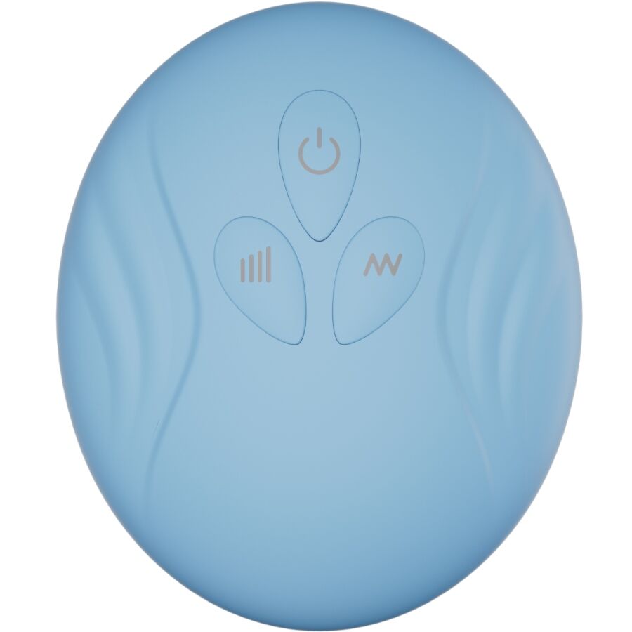 SNAIL VIBE - JOVI ARC COUPLE RING WITH BLUE REMOTE