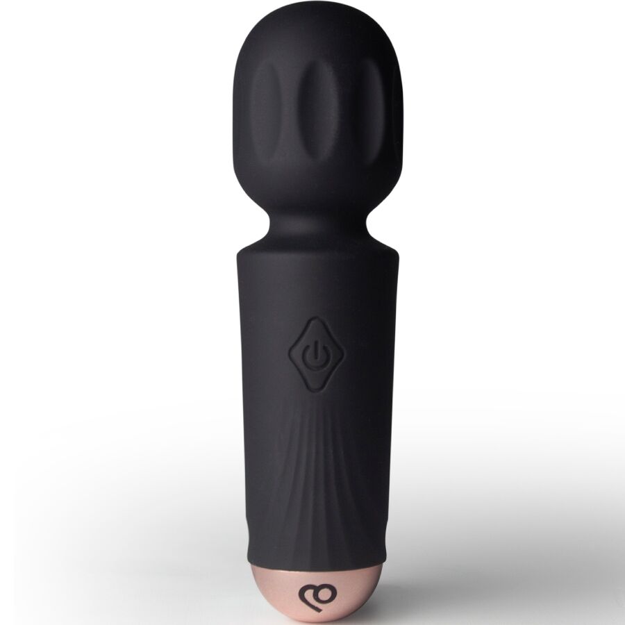 ROCKS-OFF - RECHARGEABLE MINI BAGUETTE 16 FUNCTIONS BLACK TULIP
