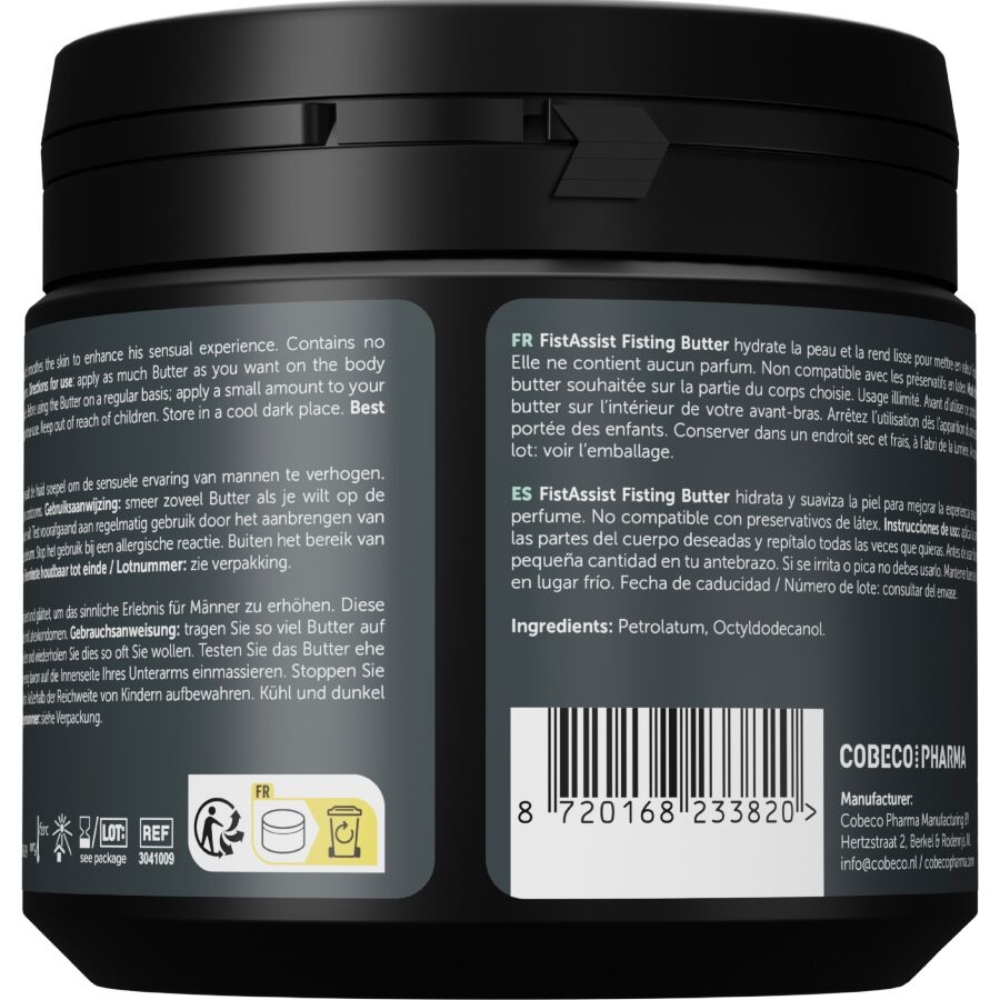 COBECO - FIST ASSIST BUTTER OIL-BASED LUBRICANT 500 ML