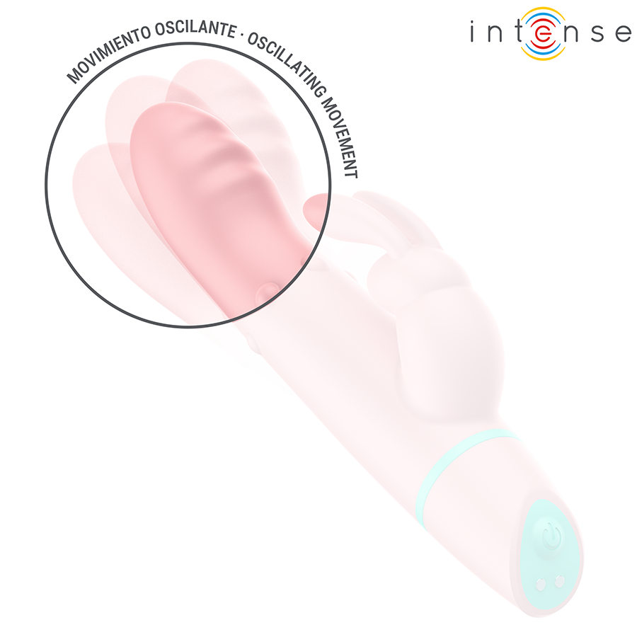 INTENSE - ALVIN RABBIT STIMULATOR AND ROTATING + OSCILLATING VIBRATOR