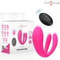 INTENSE - JULIA DOUBLE VIBRATOR WITH CLAMP STIMULATOR AND REMOTE CONTROL