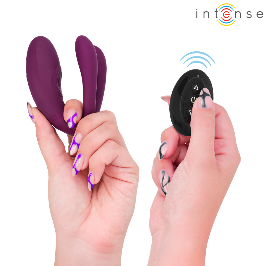 INTENSE - SANDRA TAPPING AND VIBRATION STIMULATOR WITH REMOTE CONTROL