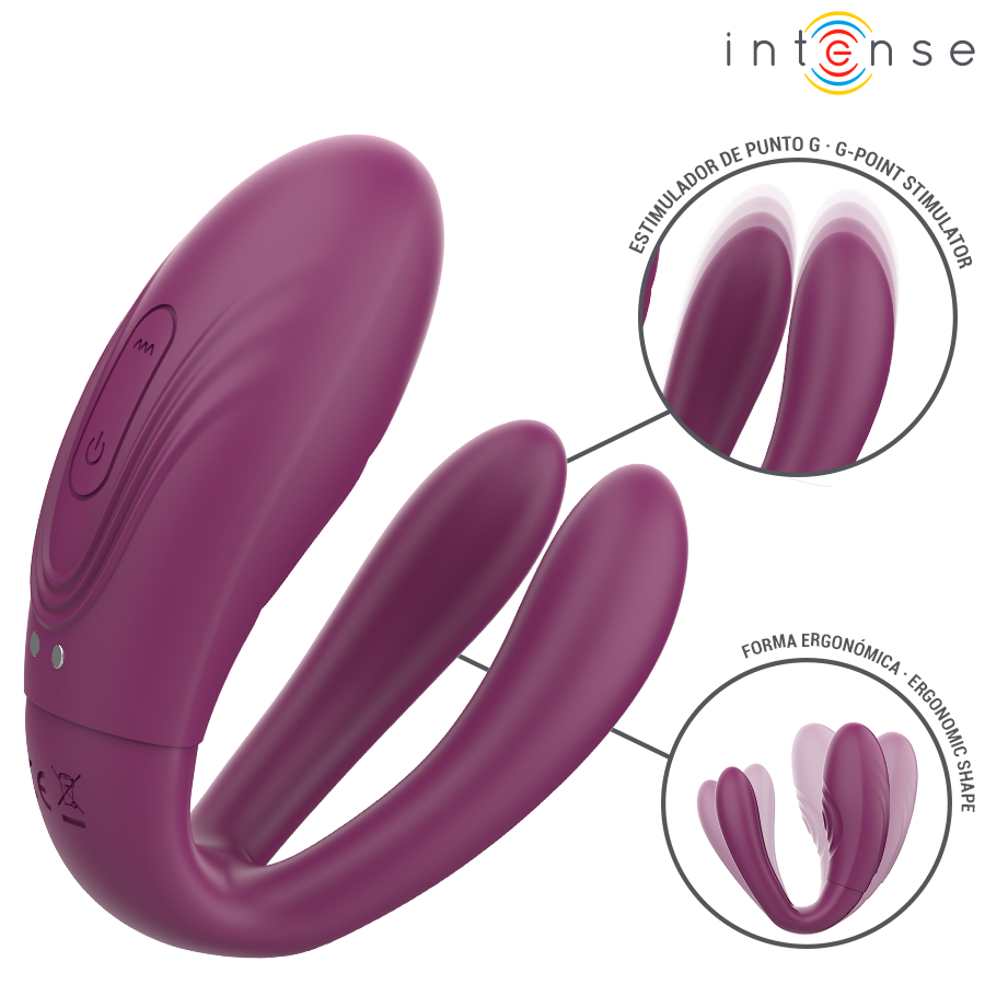 INTENSE - SANDRA TAPPING AND VIBRATION STIMULATOR WITH REMOTE CONTROL