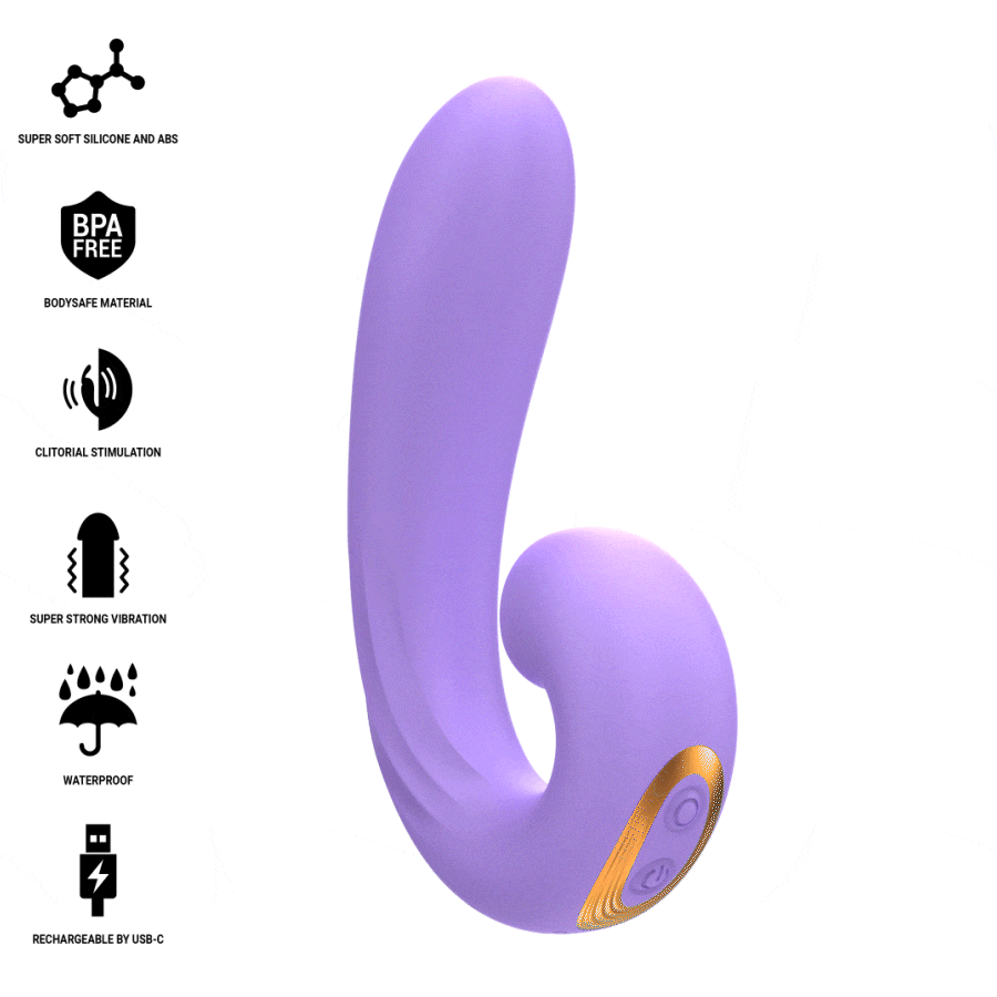 INTENSE - MERYL DOUBLE VIBRATION CLITORAL STIMULATOR