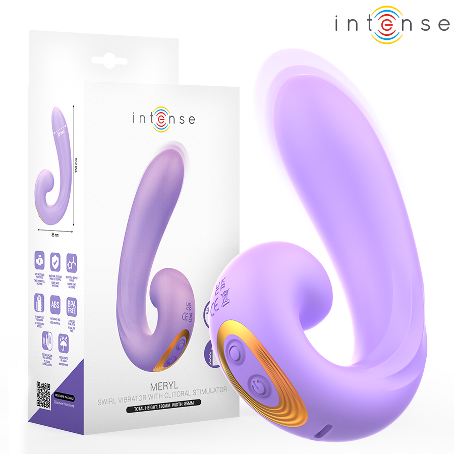 INTENSE - MERYL DOUBLE VIBRATION CLITORAL STIMULATOR