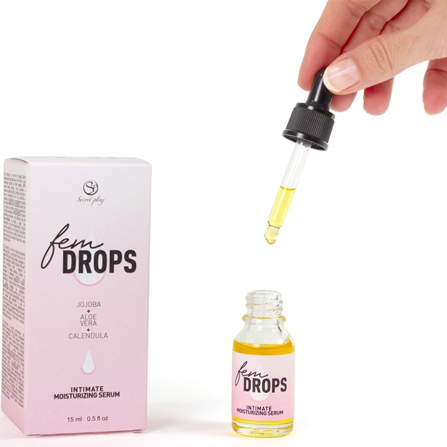 SECRETPLAY - FEM DROPS INTIMATE HYDRATING SERUM 15 ML