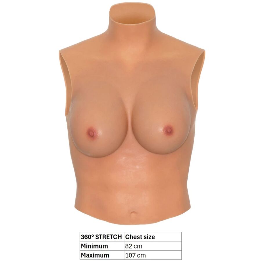 HIDDEN DESIRE - ALTER EGO WEARABLE T-SHIRT FOR E CUP BREASTS COLOUR