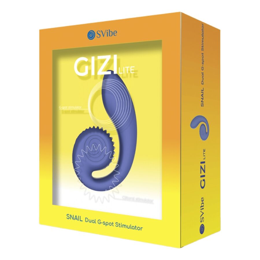 SNAIL VIBE - GIZI LITE VIOLET DUAL G-SPOT AND CLITORAL VIBRATOR