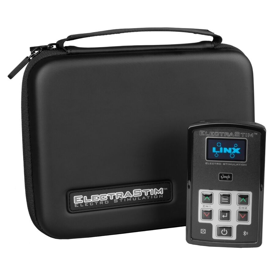 ELECTRASTIM - LINX DUAL CHANNEL ELECTRIC STIMULATOR WITH APP AND REMOTE