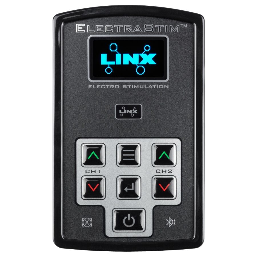 ELECTRASTIM - LINX DUAL CHANNEL ELECTRIC STIMULATOR WITH APP AND REMOTE
