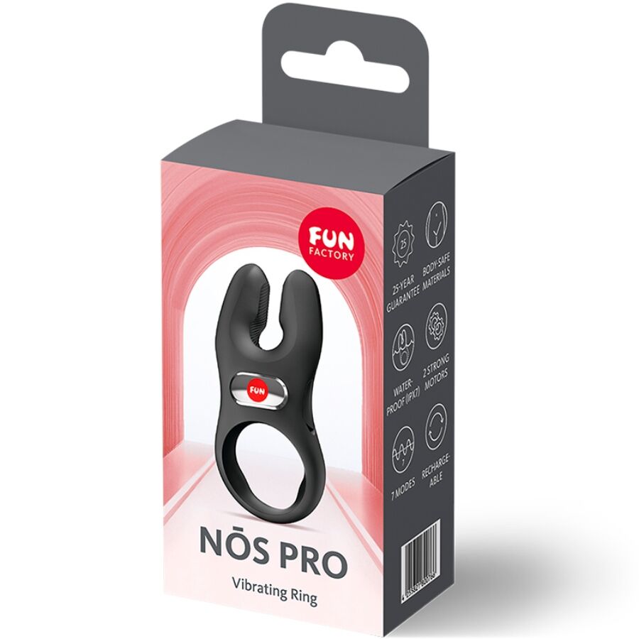 FUN FACTORY - PRO NO BLACK VIBRATING COCK RING