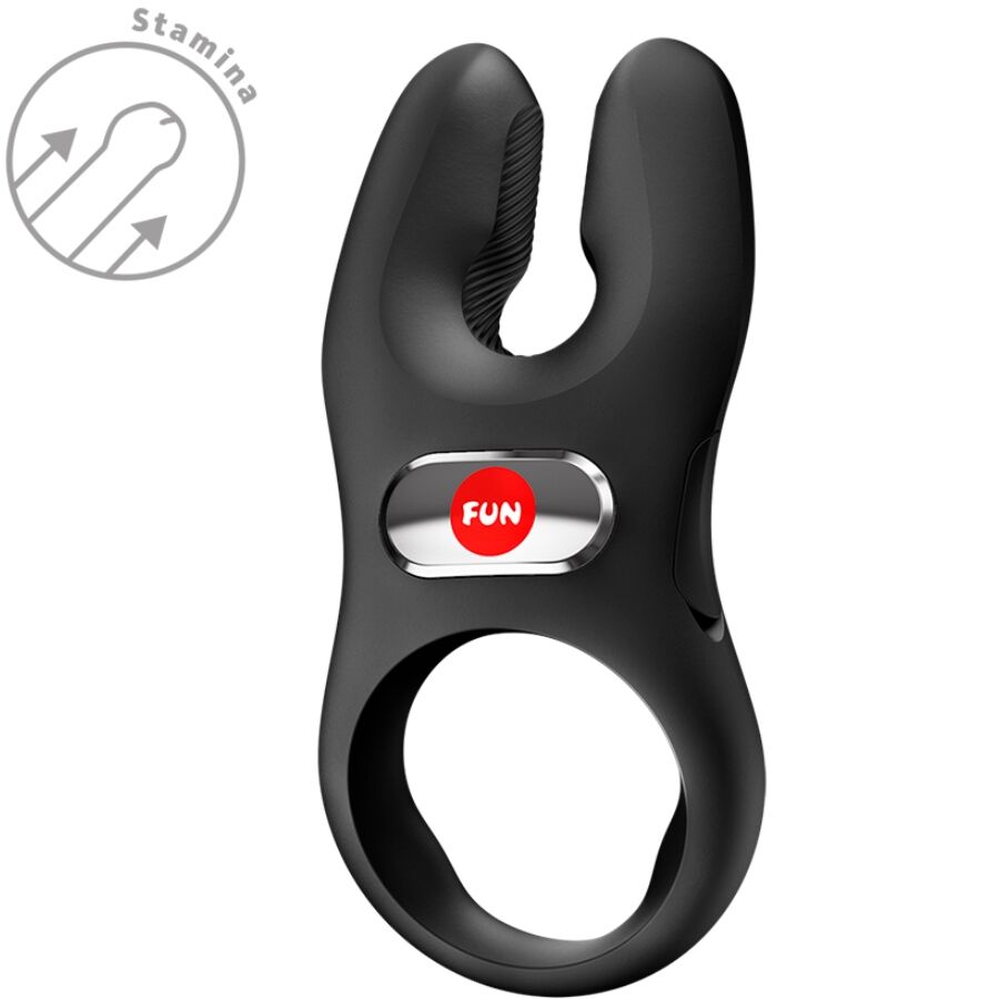 FUN FACTORY - PRO NO BLACK VIBRATING COCK RING
