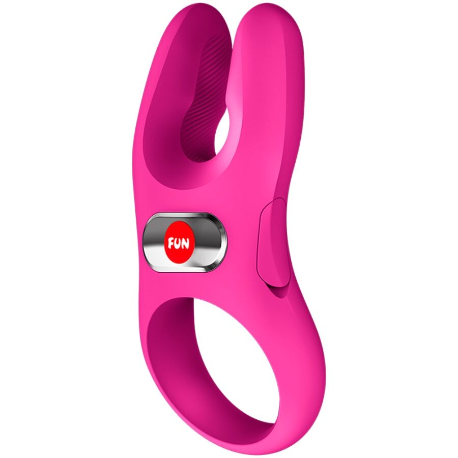 FUN FACTORY - PRO VIBRATING COCK RING NOS MAGENTA