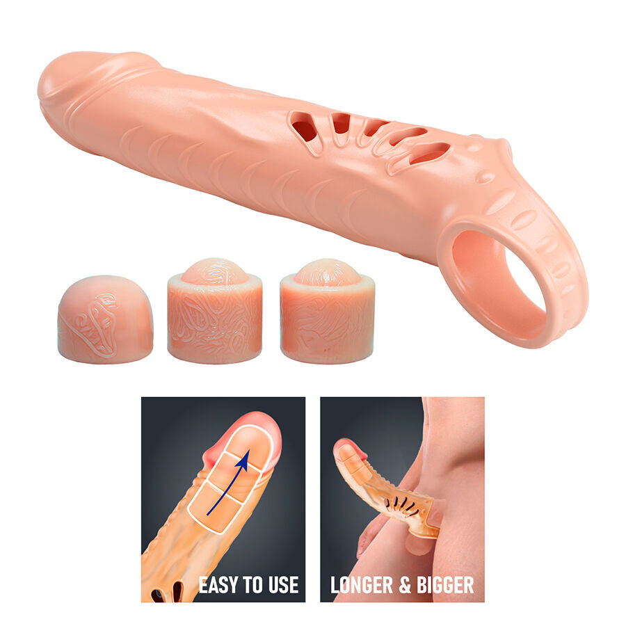 PRETTY LOVE - PENIS SLEEVE WITH EXTENSIONS