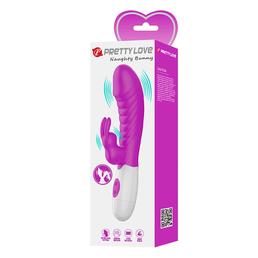 CUTE LOVE - NAUGHTY PURPLE RABBIT VIBRATOR