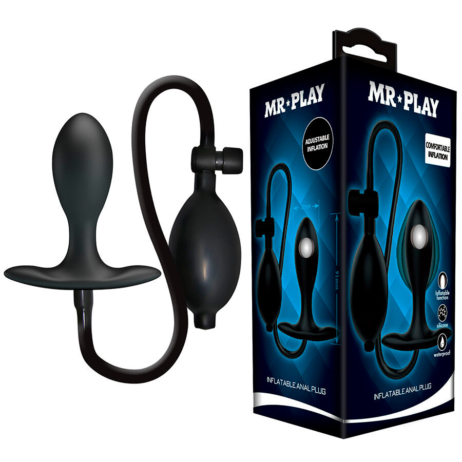 MR PLAY - INFLATABLE ADJUSTABLE BUTT PLUG