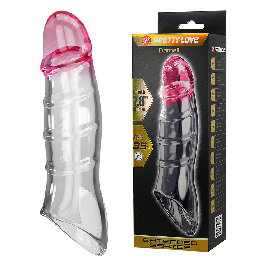 PRETTY LOVE - DARNELL TRANSPARENT EFFECT PENIS SLEEVE