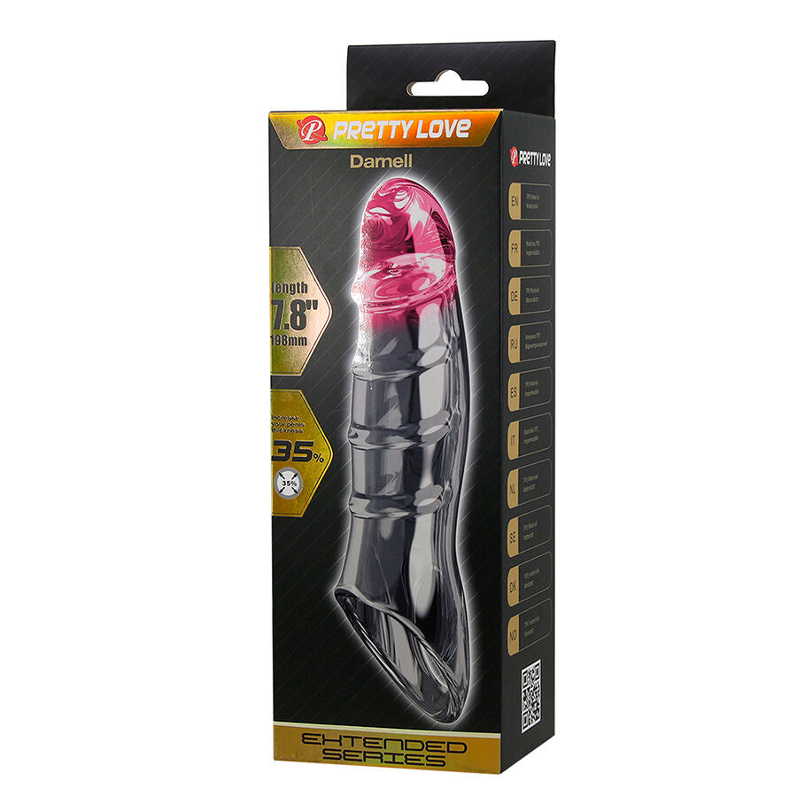 PRETTY LOVE - DARNELL TRANSPARENT EFFECT PENIS SLEEVE