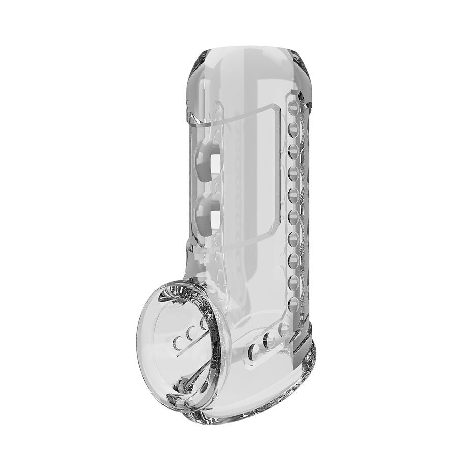 PRETTY LOVE - TRANSPARENT TEXTURED PENIS SLEEVE