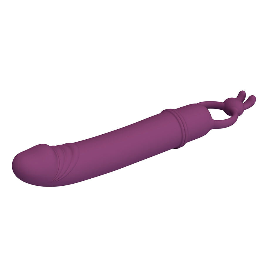 PRETTY LOVE - CORA PENIS-SHAPED VIBRATOR WITH RESISTANCE RING