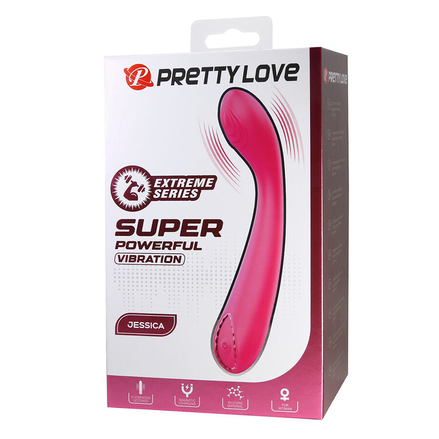 PRETTY LOVE - JESSICA HIGH-POWERED PINK VIBRATOR