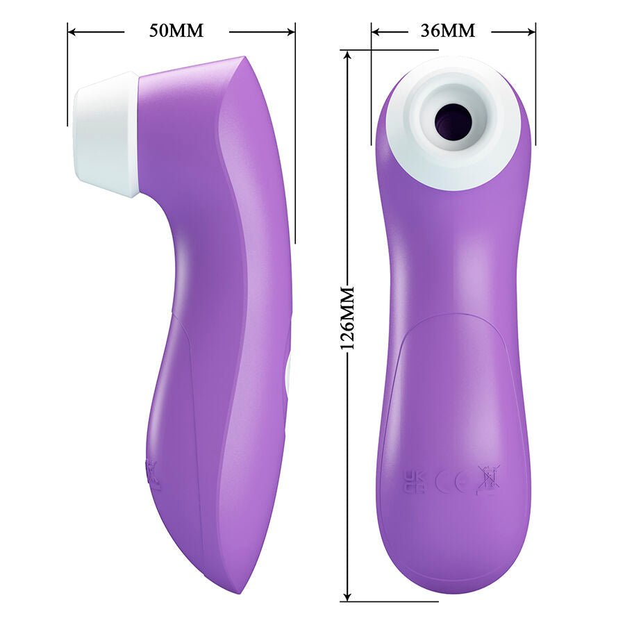 ROMANCE - CLITORAL SUCTION TOY WITH VIOLET PULSATION TECHNOLOGY