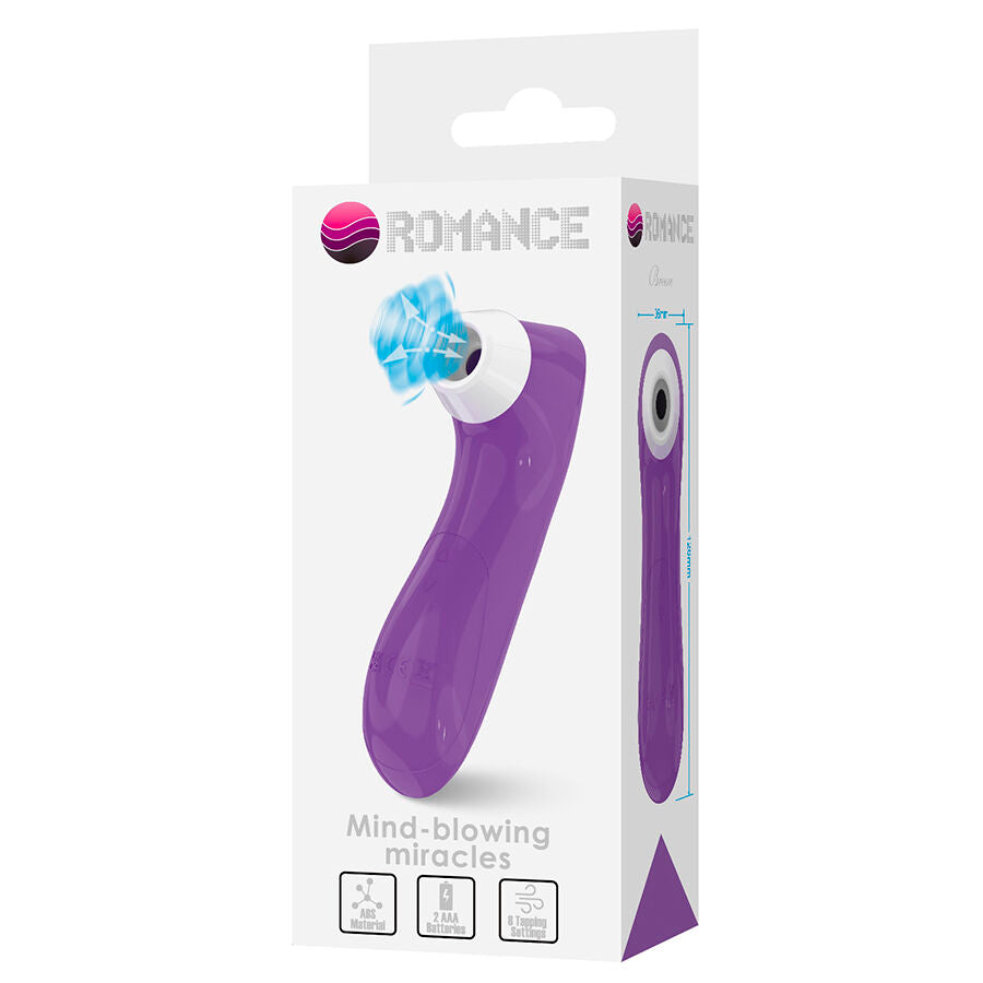 ROMANCE - CLITORAL SUCTION TOY WITH VIOLET PULSATION TECHNOLOGY