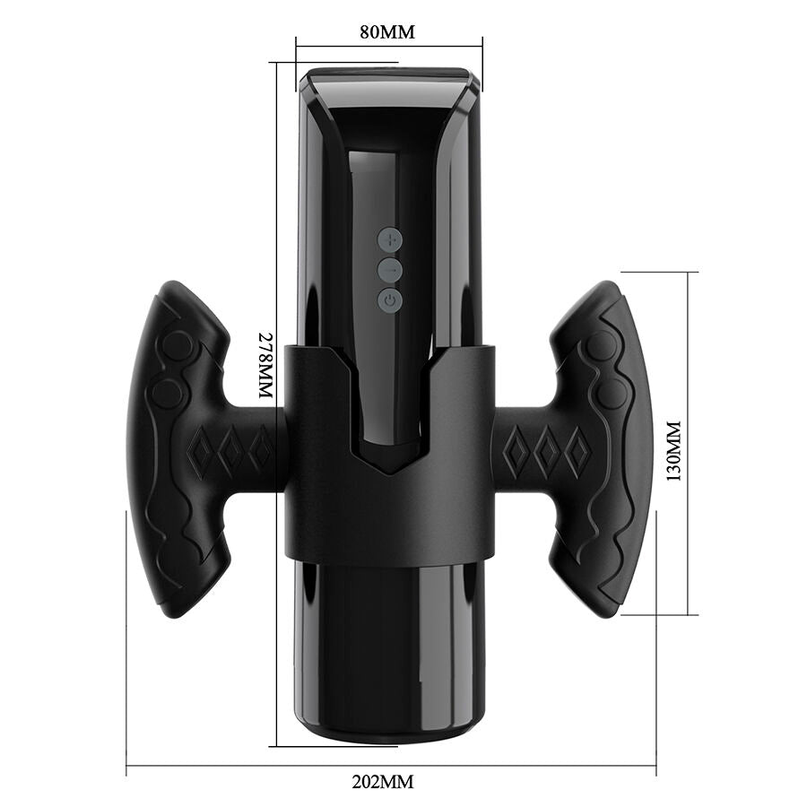 PRETTY LOVE - LARISSA SUCTION VIBRATING MASTURBATOR + STAND