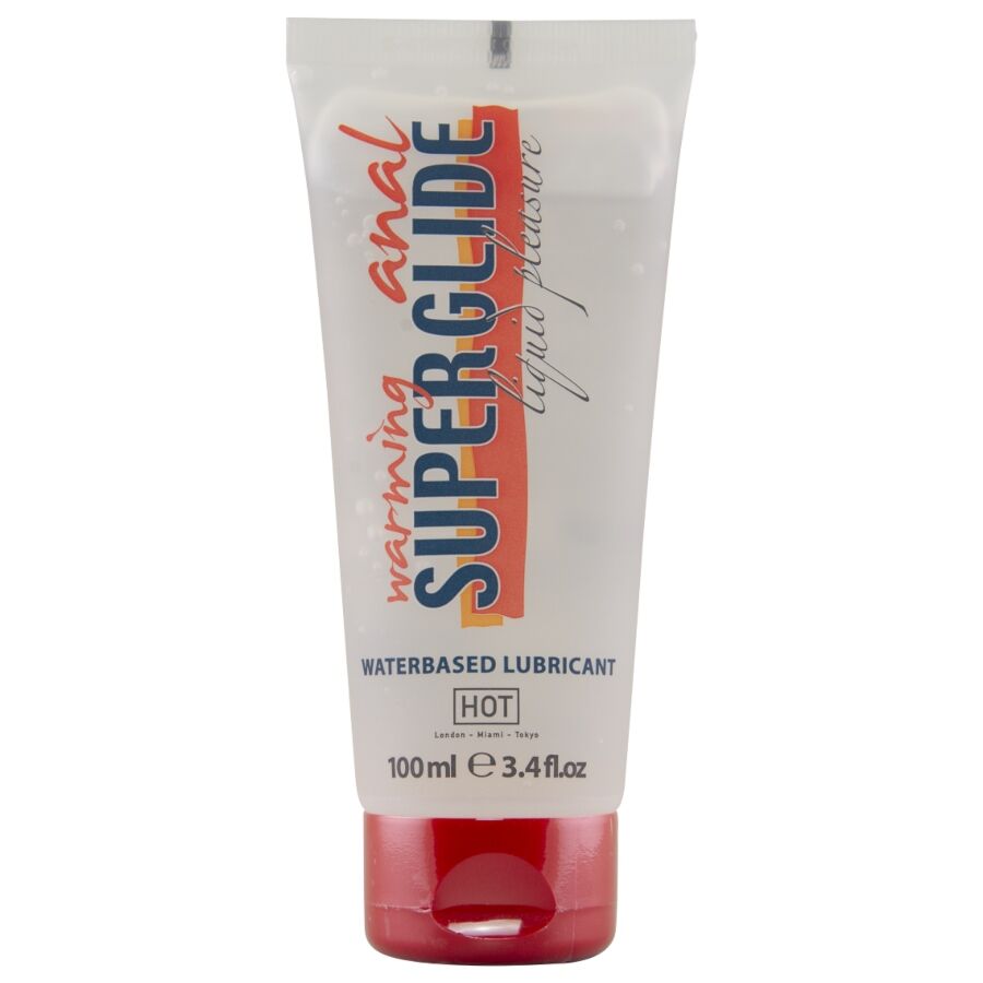 HOT - WARMING ANAL LUBRICANT SUPERGLIDE 100 ML