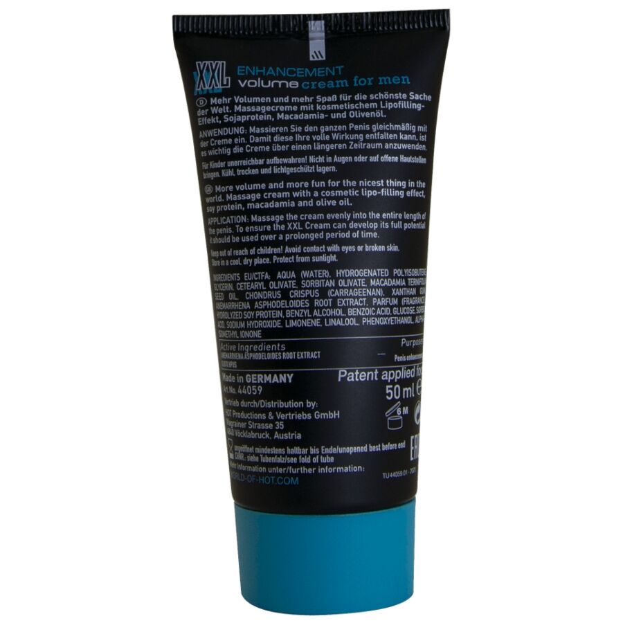 HOT - XXL STIMULATING CREAM FOR MEN 50 ML