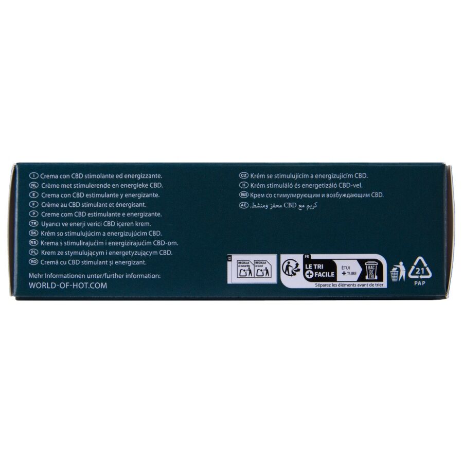 HOT - UNISEX CBD WARMING MASTURBATION CREAM 100 ML
