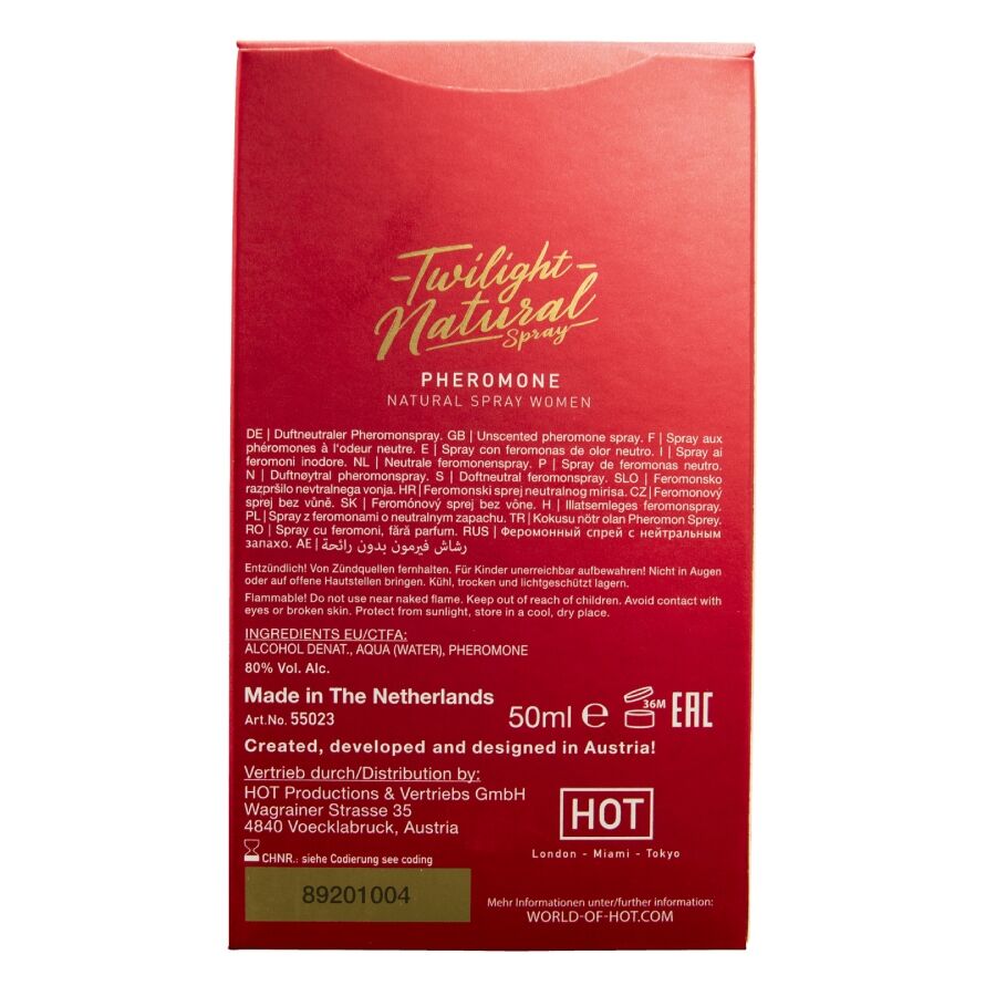 HOT - NATURAL TWILIGHT PHEROMONE FOR WOMEN 50 ML